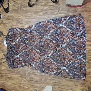 NWT J. Crew paisley mini dress